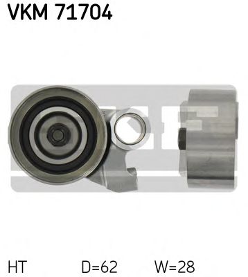 VKM 71704 SKF Ролик модуля натягувача ременя1